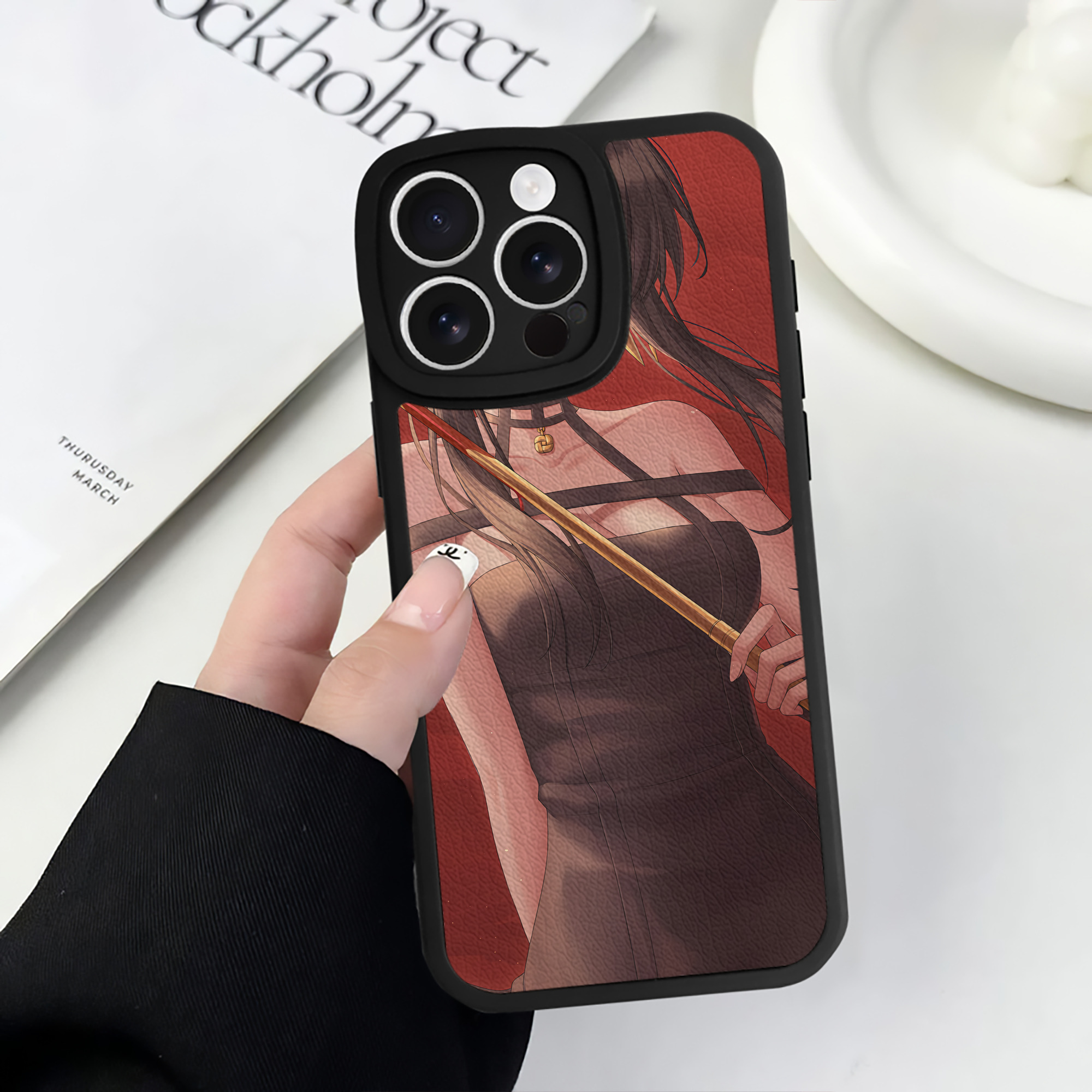（画像用） SPY×FAMILY间谍家家酒 【iPhone 16シリーズ対応】シリコンスマホケース（レザー調） 材質：シリコン